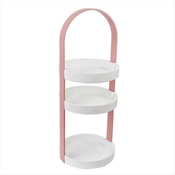 Organizador de Cosméticos, Organizador de Maquillaje, Caja de Almacenamiento, Almacenamiento de Maquillaje con Asa, Almacenamiento de Maquillaje para Cosméticos, A