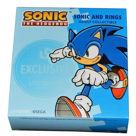 Sonic The Hedgehog Sonic And Rings Exclusive Loot Crate Adult Collectible