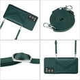 thumbnail image 2 of Allytech Galaxy S20 FE 5G/ S20 Lite Wallet Case with Shoulder Strap, RFID Blocking Luxury PU Leather Shockproof Cards Slots Stand Anti-Scratch Magnetic Closure Case for Galaxy S20 FE 5G, Green, 2 of 9
