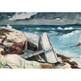 thumbnail image 3 of Winslow Homer 24x18 Black Modern Framed Museum Art Print Titled - After the Hurricane, Bahamas (1899), 3 of 5