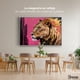 thumbnail image 2 of Cuadro Decorativo Marco Flotante Melena Majestuosa 90x60 Canvas Revolution Marco Blanco, 2 of 3
