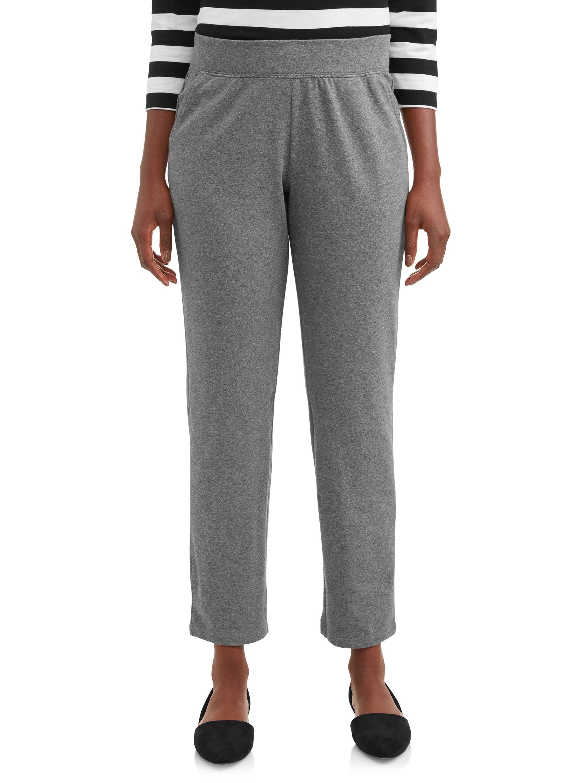 Time and Tru - Time and Tru Women's Knit Pull on Pant - Walmart.com - Walmart.com