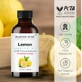 thumbnail image 2 of Majestic Pure Lemon Essential Oil, Premium Grade, Pure and Natural, for Aromatherapy, Massage, Topical & Household Uses, 1 fl oz, 2 of 6