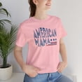 thumbnail image 5 of American Mama Short Sleeve Tee, Mama T-shirts, Women T-shirts, Mom T-shirts, 5 of 5