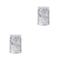 thumbnail image 4 of Yuarrent Decoración de lámina de oro para uñas 2g, hojas de lentejuelas de imitación para manicura artesanal, brillos para manualidades, decoración Plata 2piezas Yuarrent CBP181444, 4 of 5