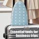 thumbnail image 4 of Mini Travel Ironing Board with Heat-Resistant Cover, Portable Handheld Ironing Pad for Collars and Cuffs, 1-Pack, 4 of 6