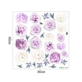 thumbnail image 3 of TERGAYEE Wall Stickers Peony Rose Flowers Wall Sticker Art Nursery Decals Home Decor Gift Wall Decor, 3 of 7