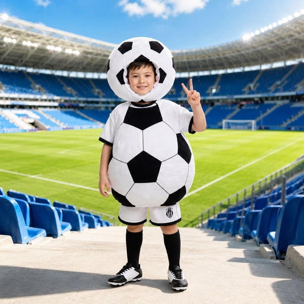 Disfraz fútbol para cosplay, disfraz deportivo Halloween para cosplay, para actuación en . para niños