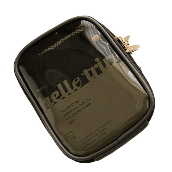 Travel Toiletry Set with Clear Designs and Multi Layered Compartments for Efficient Packing and Storage