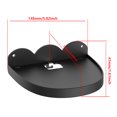 thumbnail image 4 of Soporte De Altavoz Inteligente Soporte de audio montado en la pared redondo para ahorrar espacio para Amazon Echo Pop (negro), 4 of 8