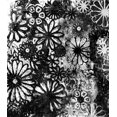 thumbnail image 2 of Haase, Andrea 26x29 White Modern Wood Framed Museum Art Print Titled - Dark Flower Impression, 2 of 4