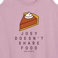 thumbnail image 3 of Friends - Joey Doesn't Share Food - Women's Racerback Tank Top, 3 of 5