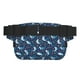 thumbnail image 3 of Balery Sea Sharks Mochila Cinturón para Mujeres y Hombres, Bolsa de Cintura Impermeable de Doble Capa con Correa, 3 of 9