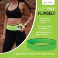 thumbnail image 3 of Cinturón de Ejercicio FlipBelt Level Terrain Amarillo neón extraTamaño pequeño, 3 of 6