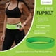 thumbnail image 3 of Cinturón FlipBelt Neon Green Pequeño 26-29 Pulgadas, 3 of 6