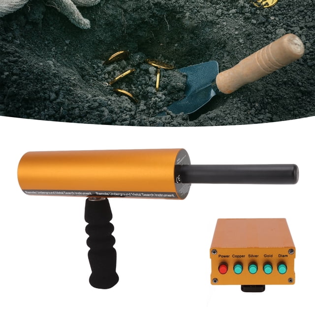 Underground Metal Detector, AKS Rechargeable Metal Detector Locator Finder Treasure Scanner 800 Meters 100 240V