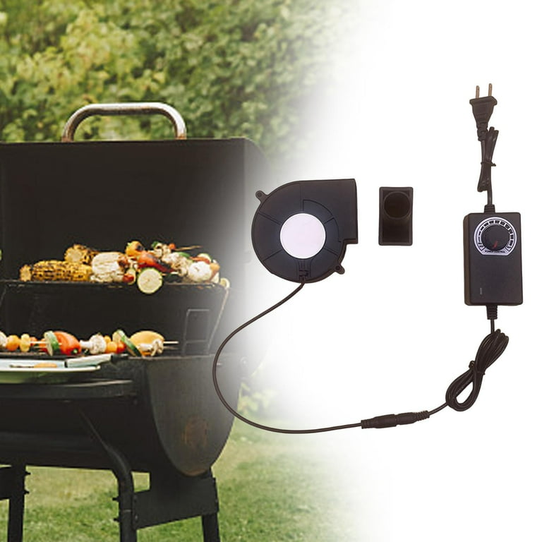 Barbeque Fan Adjustable Electric BBQ Fan DC 12V Lightweight fan mini air Pump for Camping Grill Cooking Tool Set B Walmart
