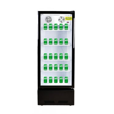 64 in. High Single Glass-Door Beverage Refrigerator, 11.3 Cu. Ft. Merchandiser Display
