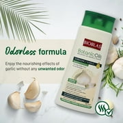 Bioblas Garlic Hair Loss Shampoo for Men and Women with Organic Oil, Unscented, Halal, All Hair Types, 13 oz