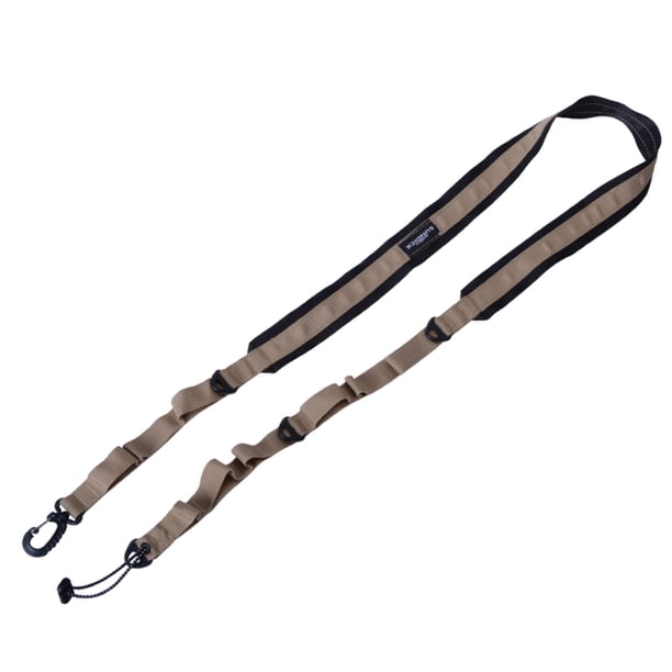 Correas De Hombro Para Acampar Correas de camping de poliéster Diseño de bucle colgante de metal múltiple café claro Ehuebsd Para Estrenar