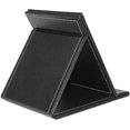 thumbnail image 3 of Leather Travel Portable Foldable Mirror Makeup Mirror with Adjustable Stand, 3 of 6