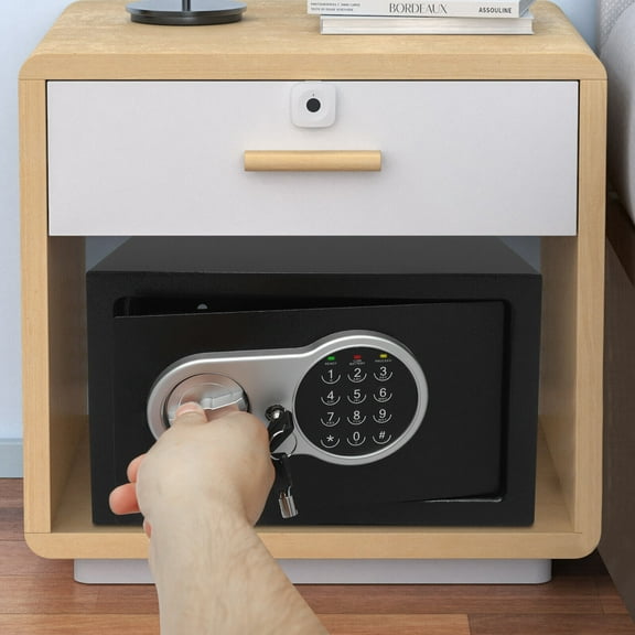 Steel Digital Safe Box Lock Passport Home Security Safes Cash Box for Home Hotel