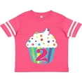 thumbnail image 3 of Inktastic 2nd Birthday Cupcake Boys or Girls Toddler T-Shirt, 3 of 5