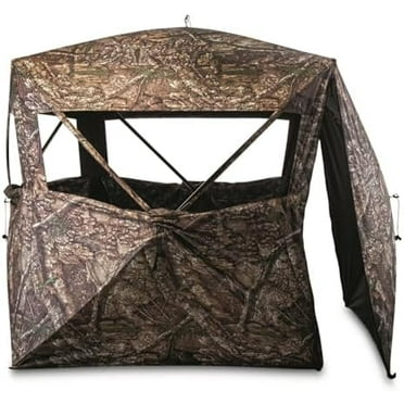 Silent Adrenaline Pop-Up Hunting Ground Blind; for Deer and Turkey Hunting, 2-Person Tent