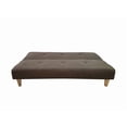 thumbnail image 3 of Sofá cama futón Ema, Atlas del Descanso color Chocolate, 3 of 7
