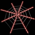 thumbnail image 5 of CXALSSY Halloween Decor, Halloween Decorations, Halloween Decorations Indoor, Halloween Indoor Decor,Halloween Web LED Light Halloween Props 12FT 11.8in, 5 of 6