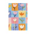 thumbnail image 6 of Yayeee Garden Flag 28" x 40" Double Sided Outdoor Yard Lawn Holiday Decorations, Blue Flowers, 6 of 6