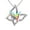 Multicolor, variant on Guodhu Gift Butterfly Birthstone Crystal Necklace, Silver Tone Bohemia Necklace for Mother’s Day Anniversary Birthday Gifts for Women and Daughter