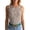 A-Coffee903, variant on Womens Tank Tops Crew Neck Ribbed Tank Tops Horizontal Striped Sleeveless Fitted Basic Shirts