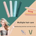 thumbnail image 2 of Mini rizador de pelo de cerámica 2 en 1 para cabello corto, calentamiento rápido, ideal para viajes, ecológico., 2 of 5