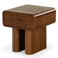 thumbnail image 5 of Safvaieh Couture Torricelli Modern Wood Nightstand, Medium Oak, 5 of 14