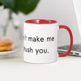 thumbnail image 4 of CafePress - Shush Mug - 11 oz Ceramic Mug - Novelty Coffee Tea Cup, 4 of 6