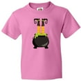 thumbnail image 3 of Inktastic Witch Cauldron, Witch Legs, Boots, Halloween Youth T-Shirt, 3 of 5