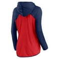 thumbnail image 3 of Women's Fanatics Red/Navy New England Patriots Script Full-Zip Hoodie, 3 of 3