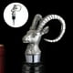 thumbnail image 4 of Tapón de botella de vino con forma de animal, decoración de bar, sellado hermético, tapas giratorias, sellador de tapón GacelaTopperPlata, 4 of 8
