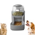 thumbnail image 4 of Cat Water Dispenser Food Bowl Automatic Pet Feeder Set Pet Feed Supplies Automatic Dog Feeder Set Large Capacity Automatic Gravity Cat Water Dispenser Food Bowl For Pets, 4 of 8