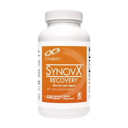 XYMOGEN SynovX Recovery - Foundational Joint Support for Movement, Comfort & Recovery - Glucosamine Sulfate & Chondroitin + MSM - 120 Capsules