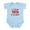 Sky Blue, variant on CafePress - I Love My TATA Soooo Much! Infant Bodysuit - Baby Light Bodysuit, Size Newborn - 24 Months