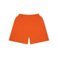 thumbnail image 4 of Venjoe Kids Boys Girls Solid Color Sports Shorts Running Basketball Training Underwear Gym Fitness Orange S, 4 of 5