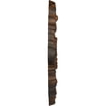 thumbnail image 4 of 30 3/8"W x 20 3/4"H x 1"P Kinsley Flowing Leaf Ceiling Medallion, Hand-Painted Rust, 4 of 4