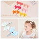 thumbnail image 3 of 40 pinzas para el pelo a presión para niñas, cintas de grogrén totalmente envueltas de 2 pulgadas, accesorios para bebés recién nacidos y niños pequeños, 3 of 7