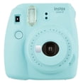 thumbnail image 2 of Fujifilm Instax Mini 9 Instant Camera (Ice Blue) + Fujifilm Instax Mini Twin Pack Instant Film (40 Shots) + Scrapbooking Album + 20 Sticker Frames Emoji Package + Emoji Photo Peg Pins + Stickers, 2 of 10