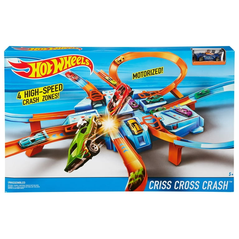 Circuit voiture Hot Wheels - Coffret Altitude Crash Mattel : King