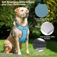 thumbnail image 2 of Anti Pull Dog Harness, Breathable Dog Harness Easy To Put On, Reflective Adjustable Dog Vest, Soft Mesh Comfort, 2 of 5