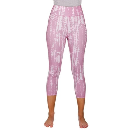 Capri Spandex Tie - Women's Active Tie Dye Capri