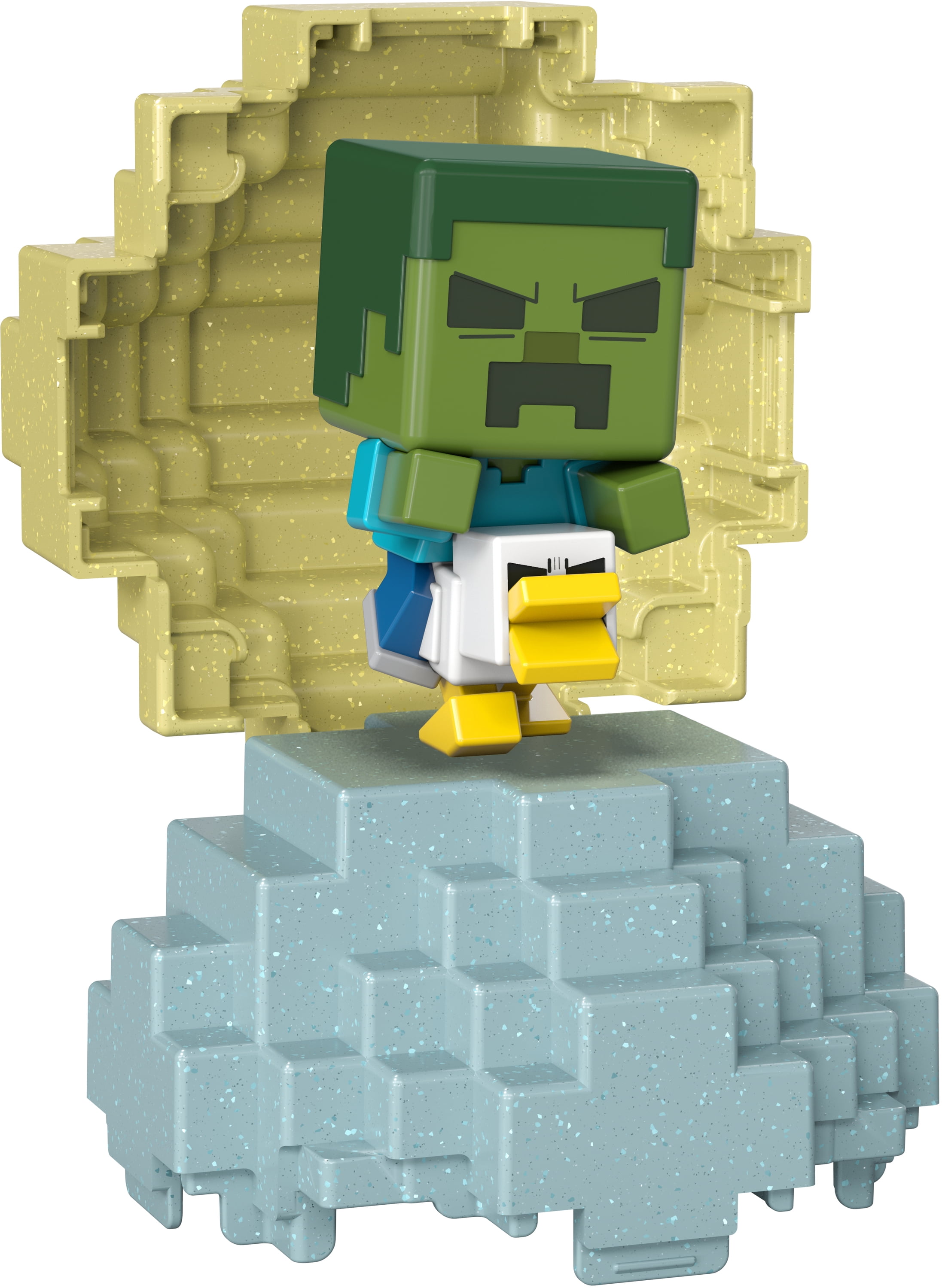Minecraft Mini Mode Spawn Egg Zombie Chicken with Surprise Mini Figure Inspired the Movie